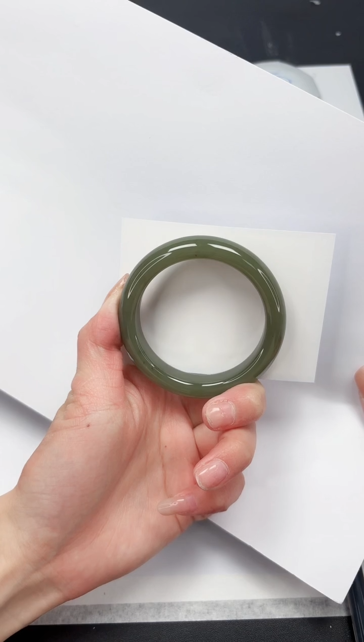 【闪购商品】和田玉手镯未镶嵌212-55.3