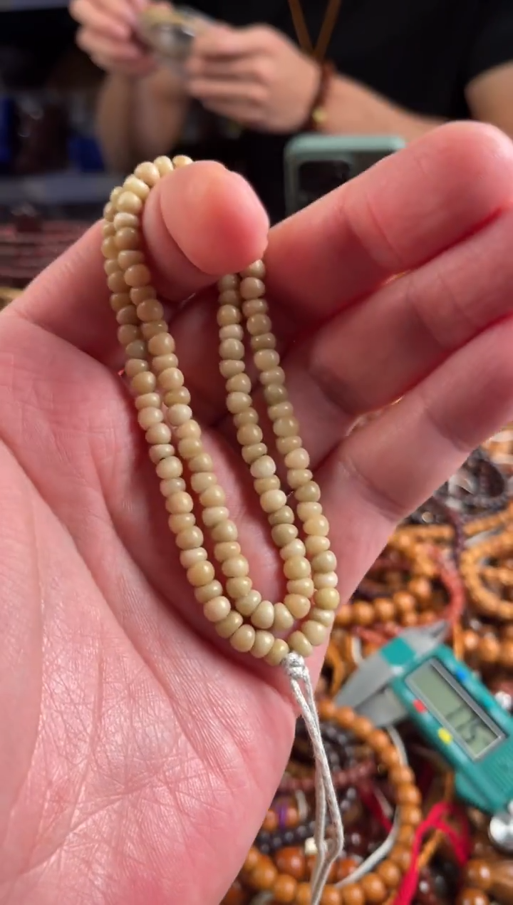 手串白玉菩提王胖子文玩工作室龙脊菩提大肠