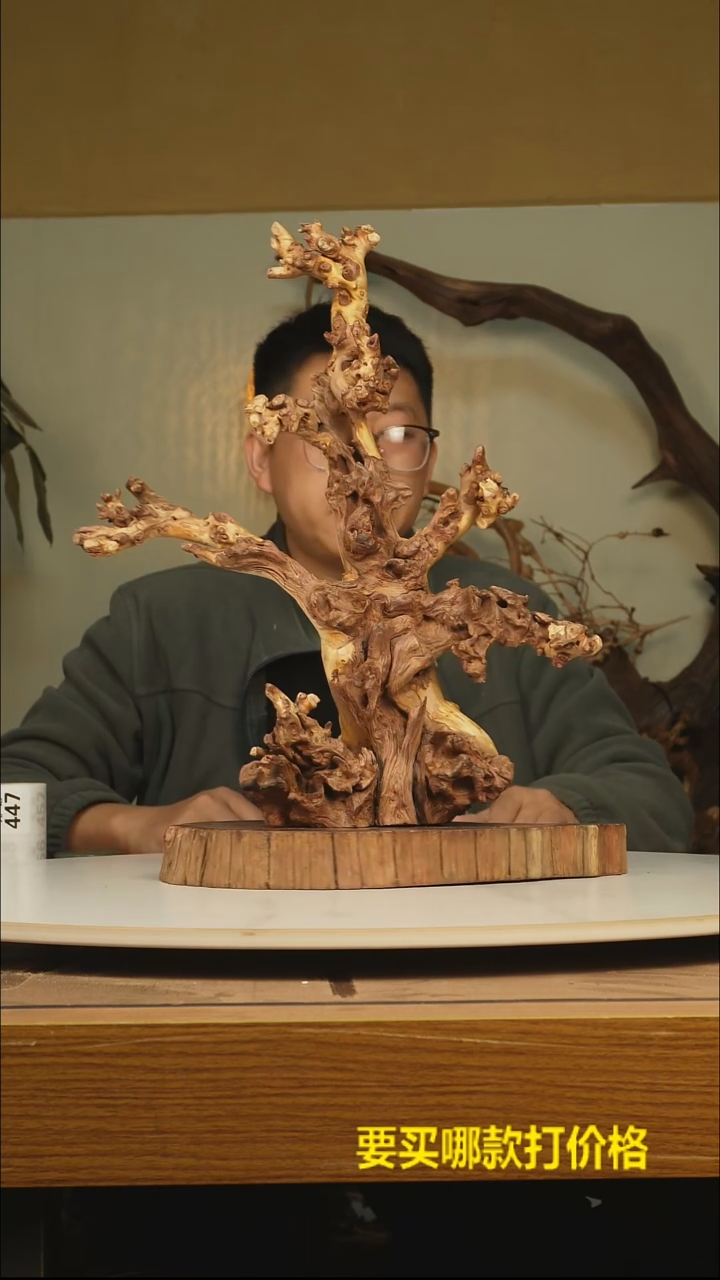 木小*C根雕摆件447