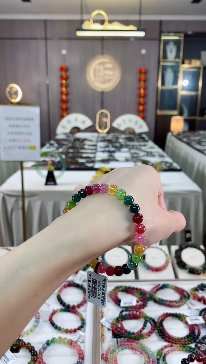 【闪购商品】单圈手串6mm+未镶嵌碧玺（多样性发一条）hon