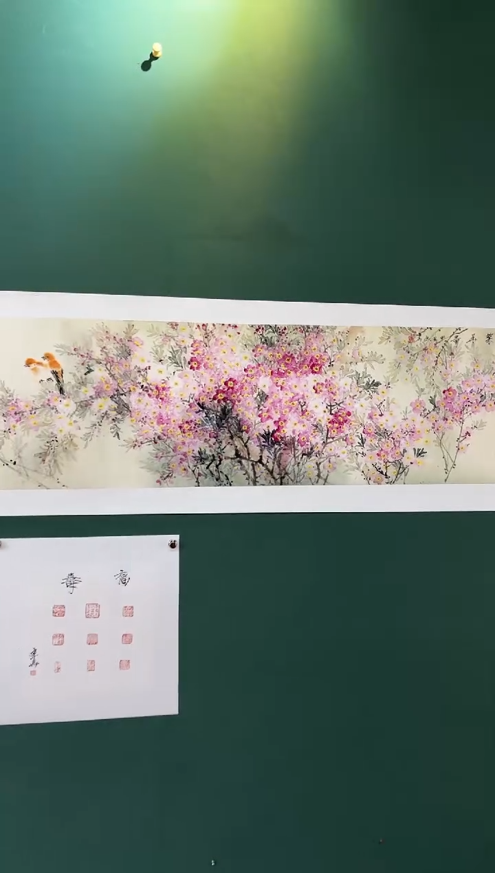 国画周建真老师绘画作品（带印屏带鸟巢书）6-30