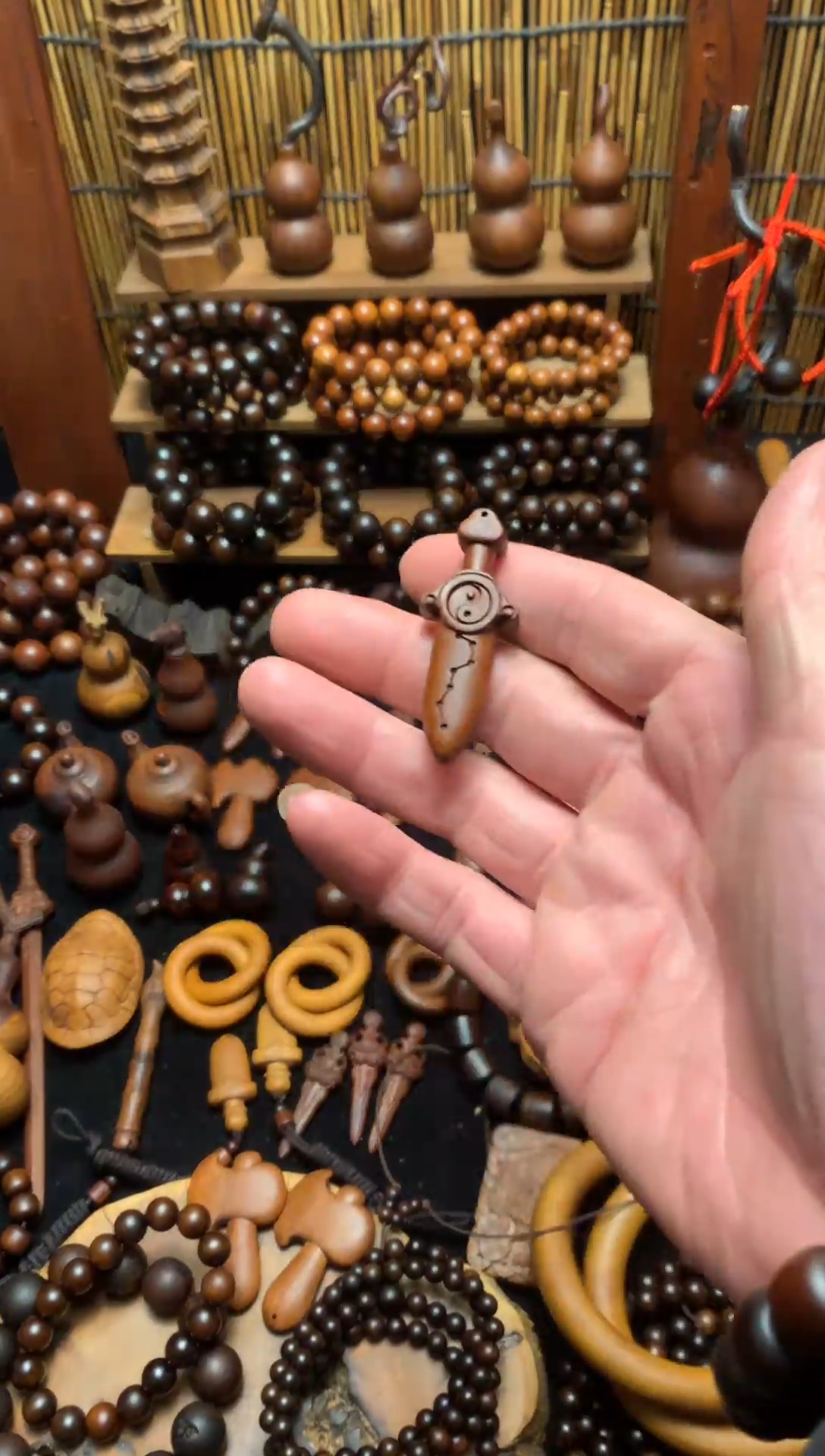 【闪购商品】枣木枣木脖挂小剑一物一拍