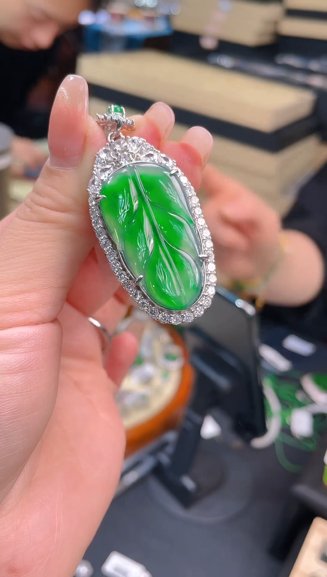 【闪购商品】翡翠颈饰未镶嵌多样性发其一