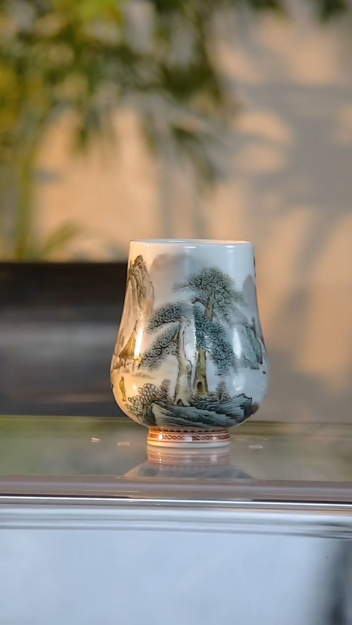 【闪购商品】杯子C38【人间瓷画】《金言》