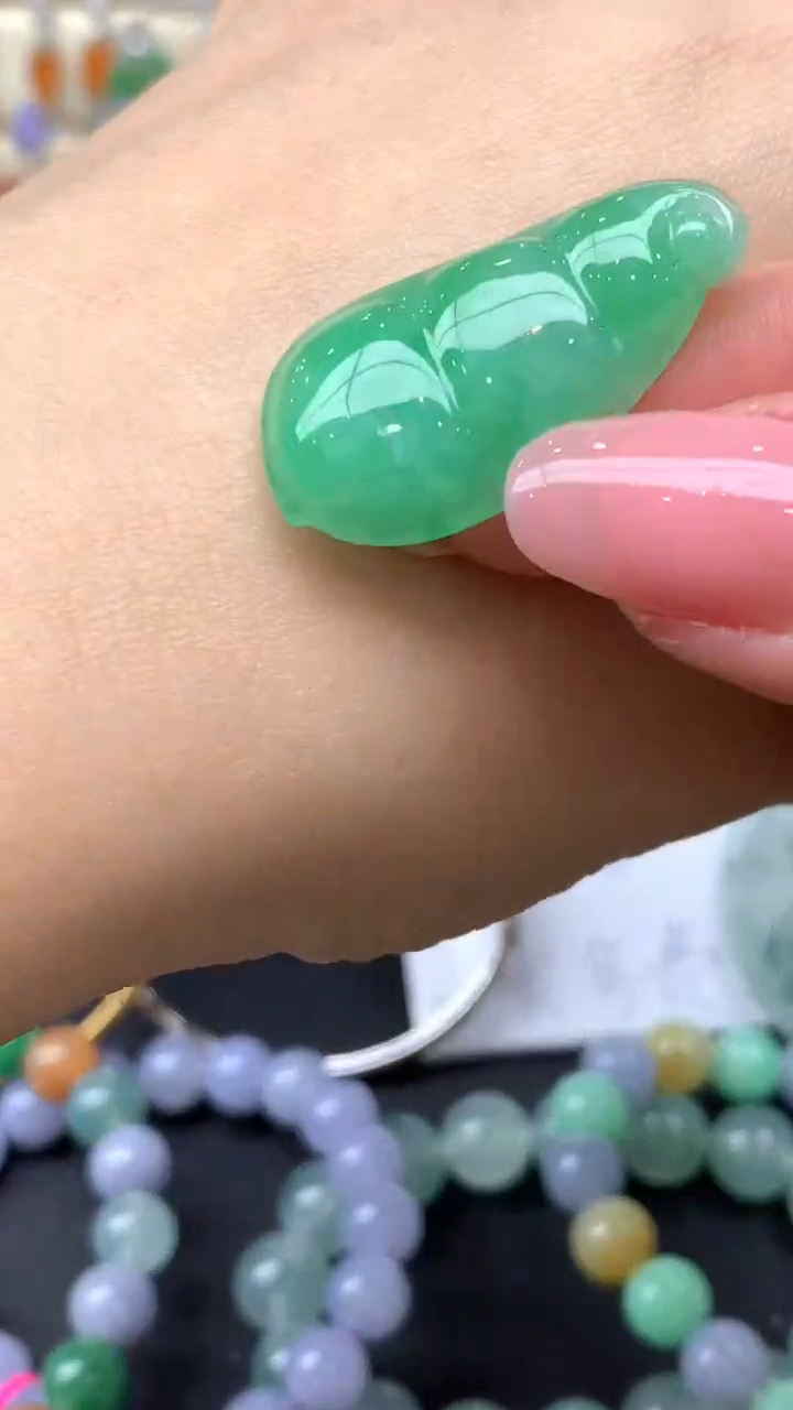 【闪购商品】翡翠颈饰未镶嵌387-天然翡翠