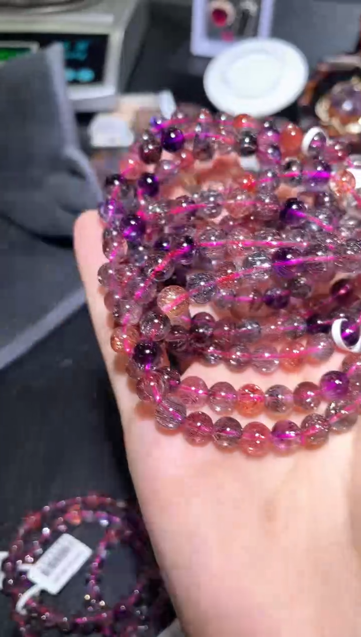 【闪购商品】水晶手链未镶嵌超七单圈A7（多样性发其一）