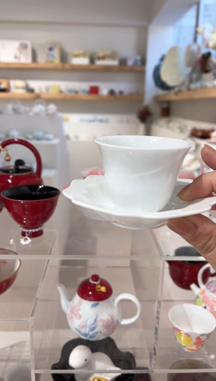 【闪购商品】茶杯加杯垫 啊哈哈哈哈哈