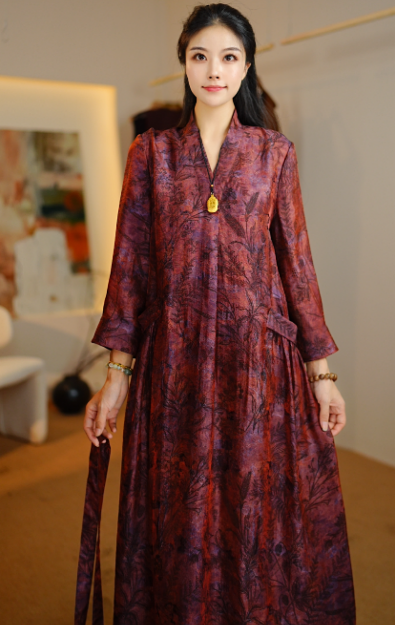 【紫藤幽影】新中式夏季专柜高端定制国风风衣