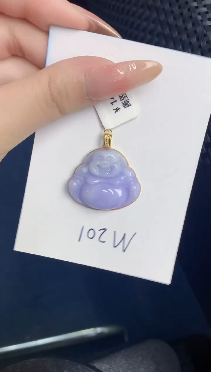 【闪购商品】翡翠颈饰18K金镶嵌000000000