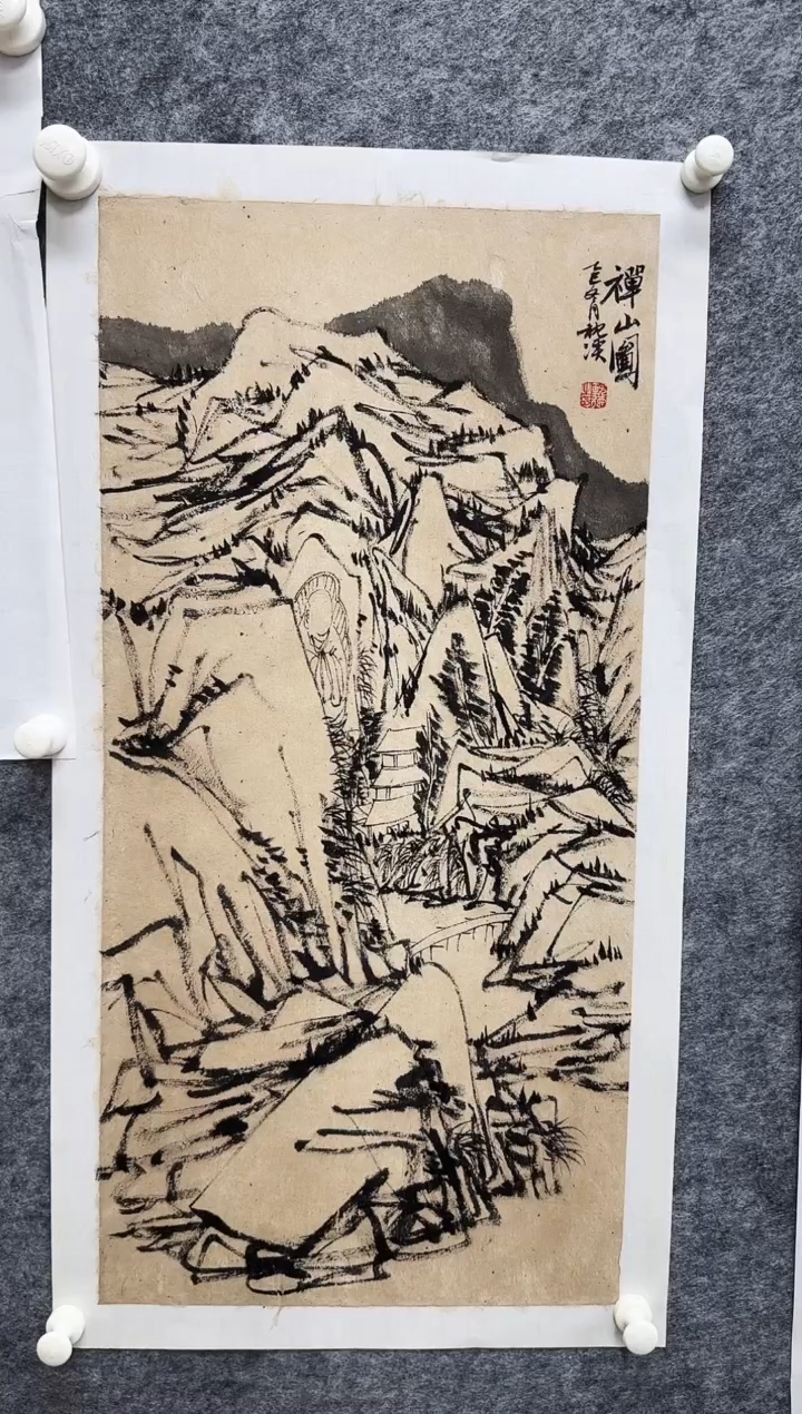 国画简**水枕溪老师精品现货