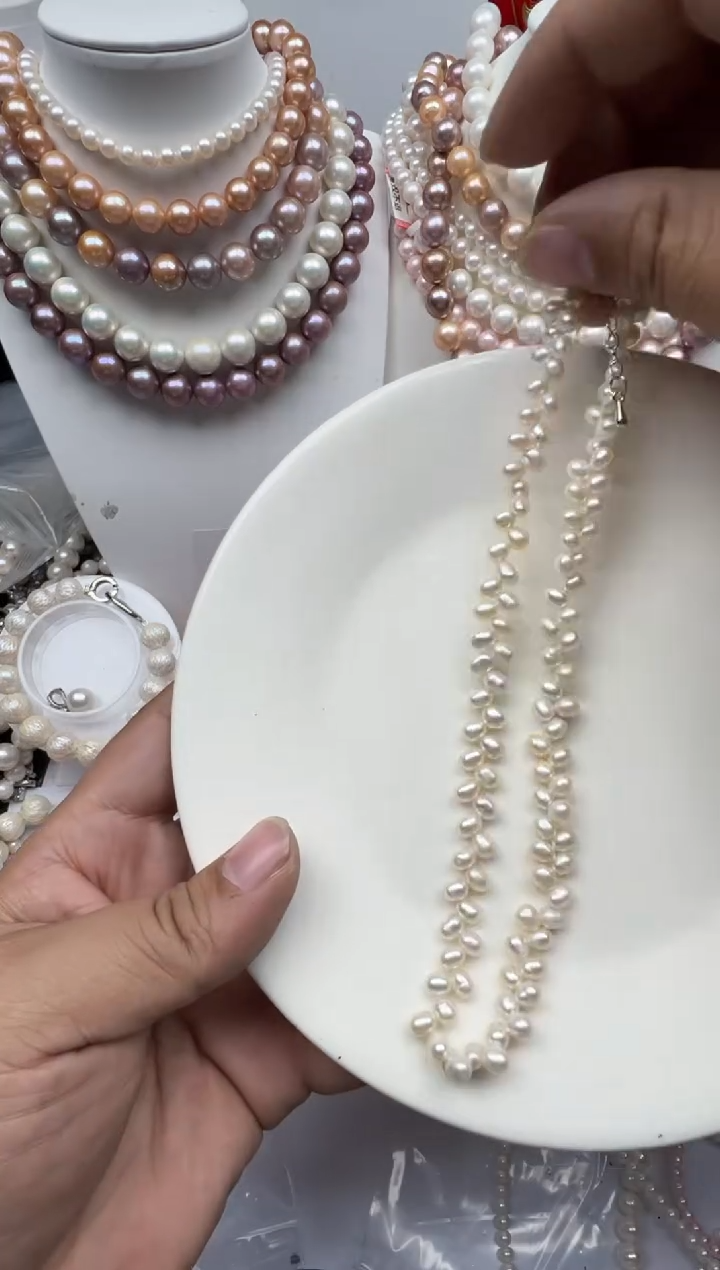 【闪购商品】淡水珍珠颈饰未镶嵌1