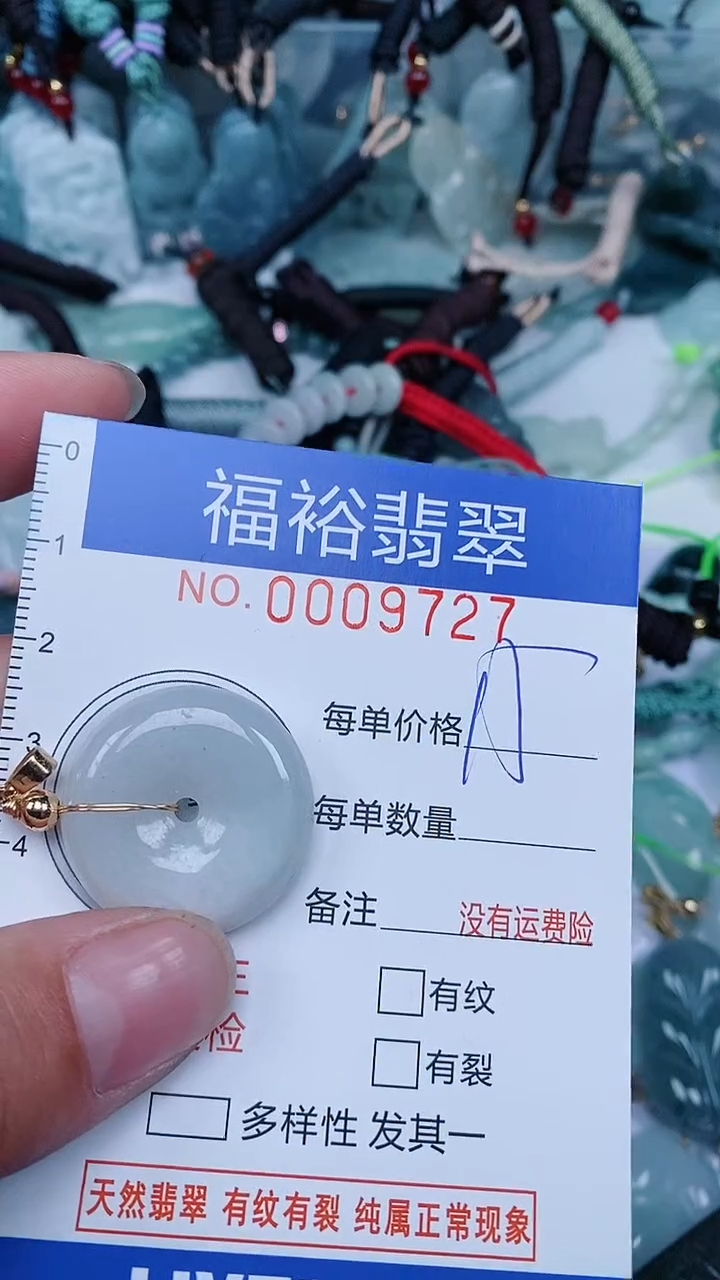 【闪购商品】翡翠颈饰未镶嵌...0009727