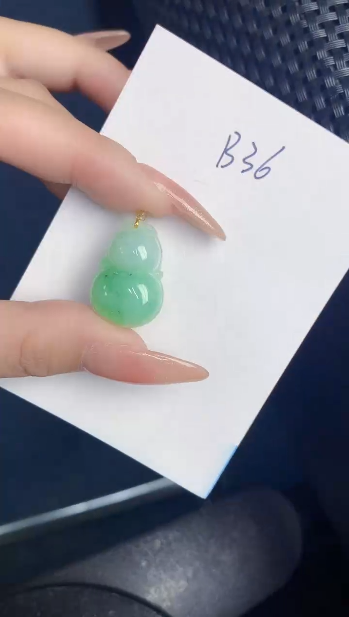 【闪购商品】翡翠颈饰18K金镶嵌000000000