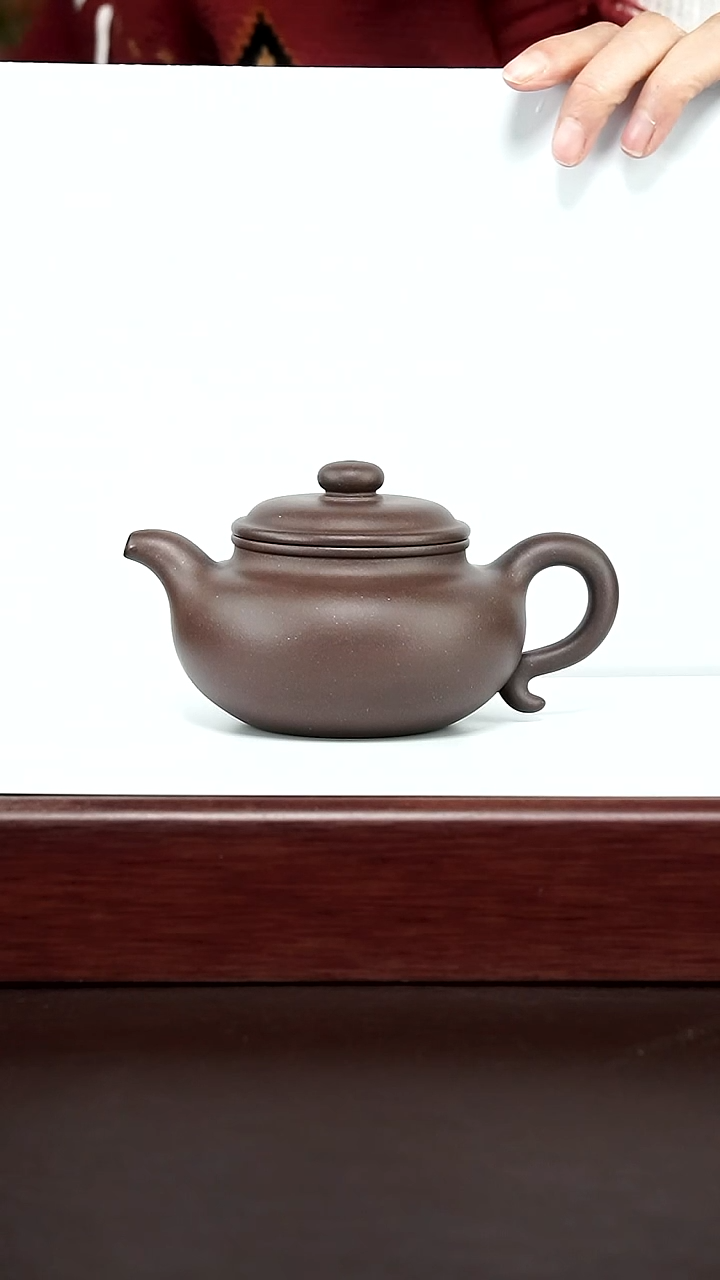 【闪购商品】紫泥茶壶底槽青300毫升