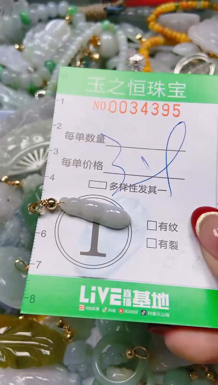 【闪购商品】翡翠颈饰未镶嵌闪购0034395