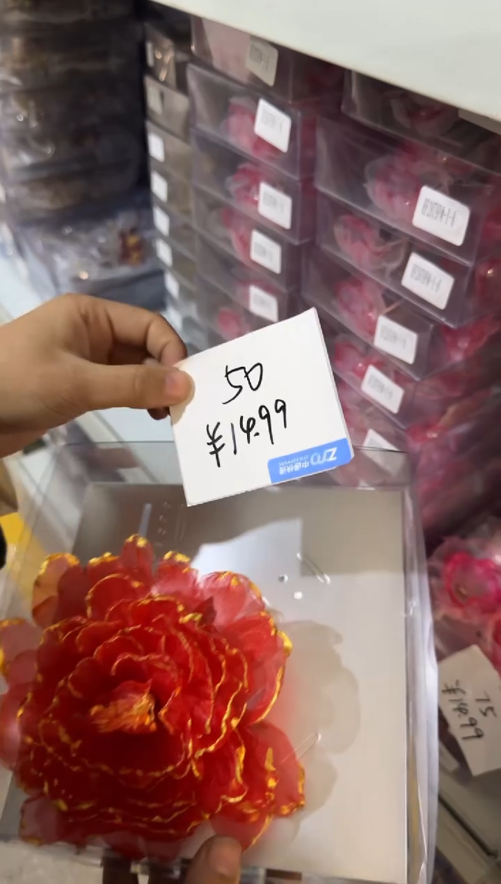 合金布艺头饰50号