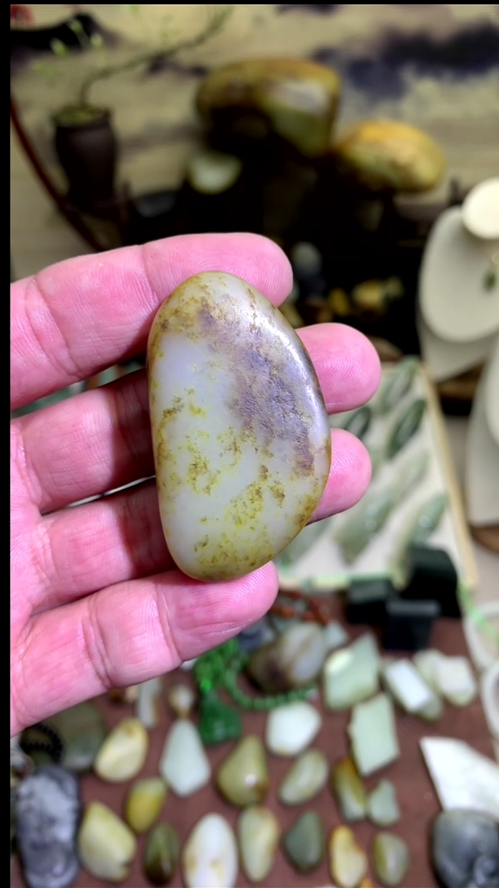 【闪购商品】和田玉颈饰未镶嵌秋梨皮吊坠