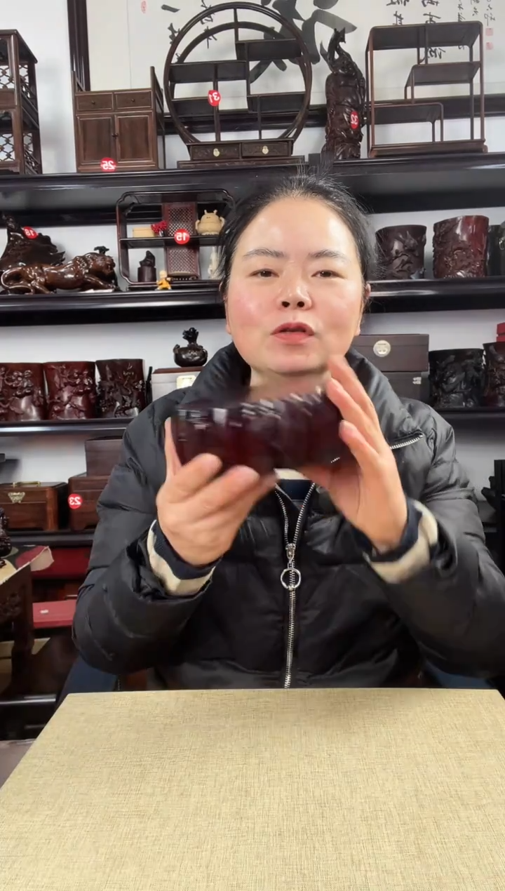 木109瑕疵老李红木工艺品