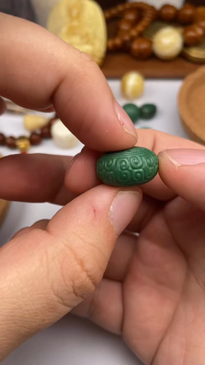 【闪购商品】绿松石扣子未镶嵌松石扣子