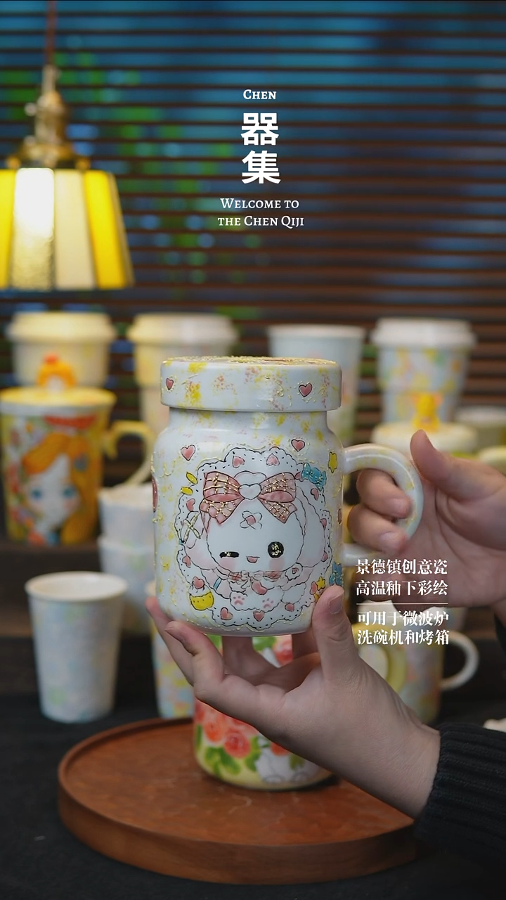 其他白泥景德镇纯手工创意瓷