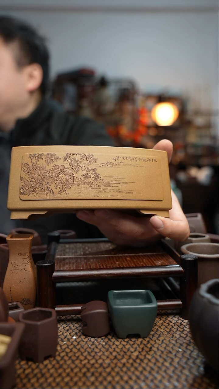 【闪购商品】紫砂花盆長木軒精品紫砂