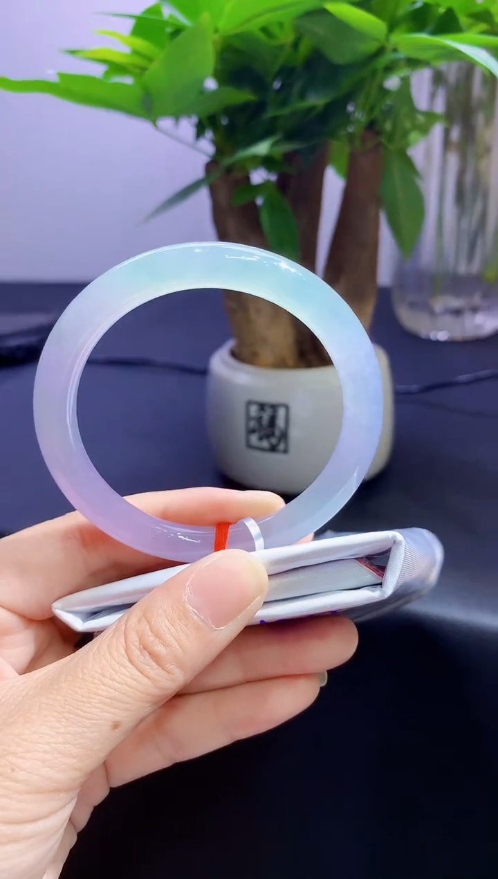 未镶嵌手镯翡翠翡翠手镯圈口55 