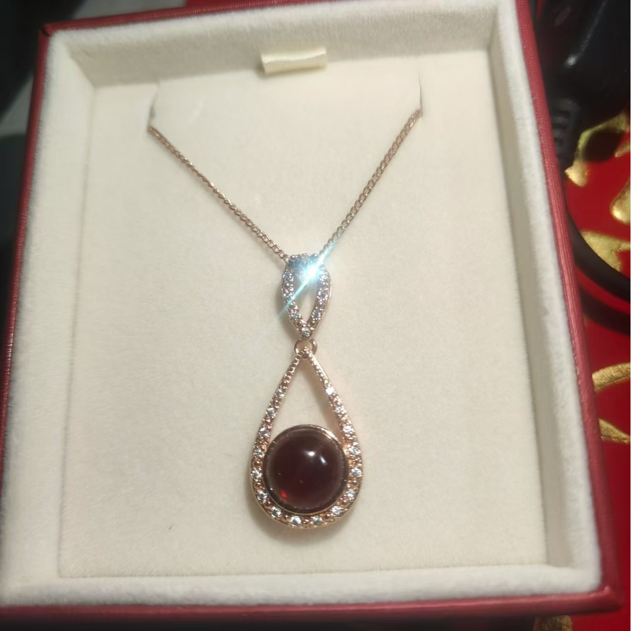 【正品保真可复检】水滴吊坠