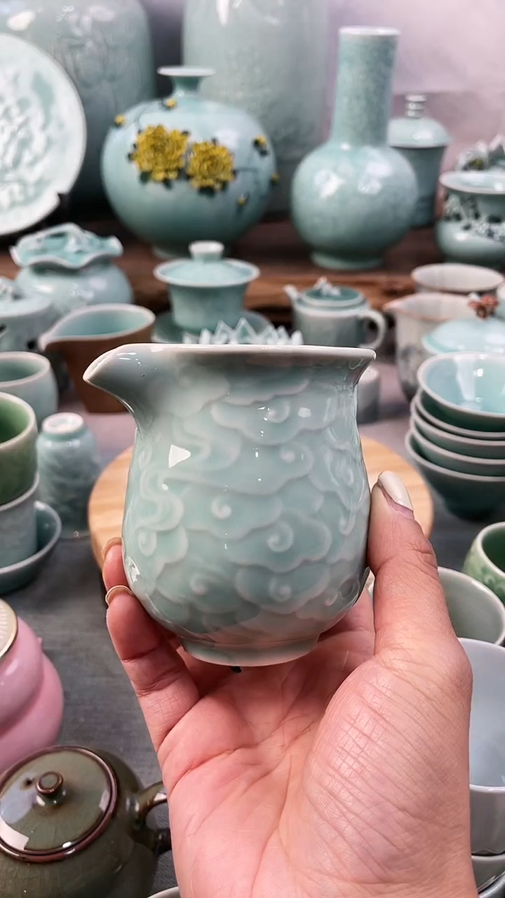 【闪购商品】特价 微瑕 慧仙青瓷