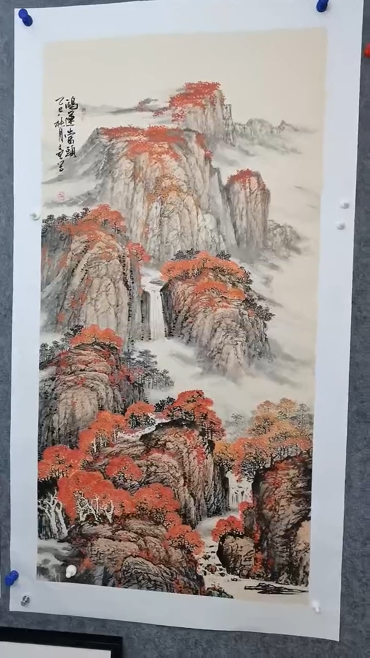 鸿运当头138*68cm