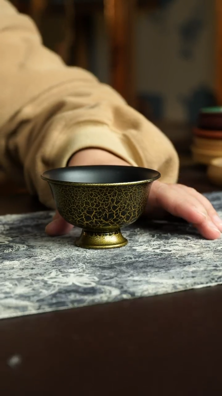 茶杯紫砂11号 乐乐老师贝壳烧 宜兴紫砂原矿作品