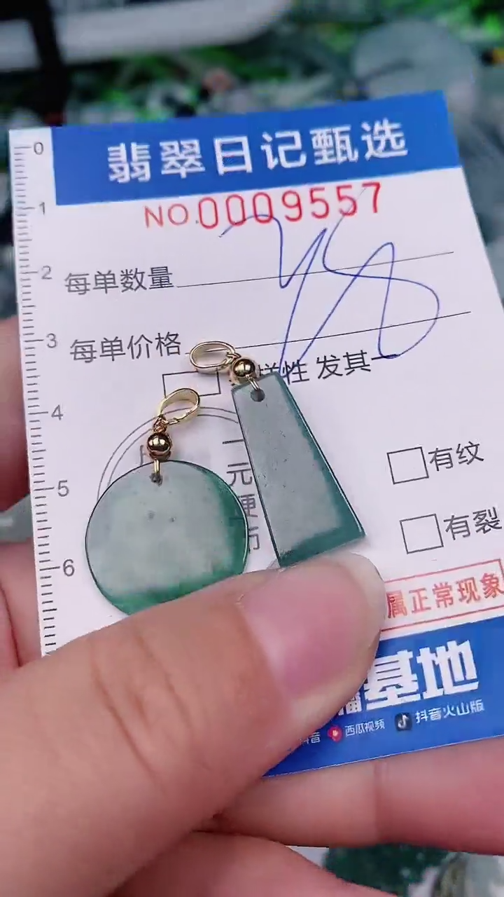 【闪购商品】翡翠颈饰未镶嵌00009557