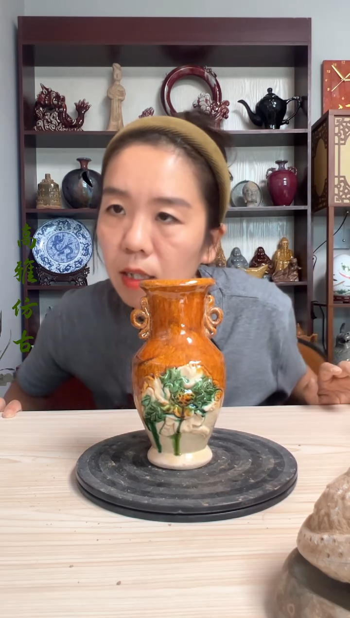 复古高雅仿古瓷器摆件