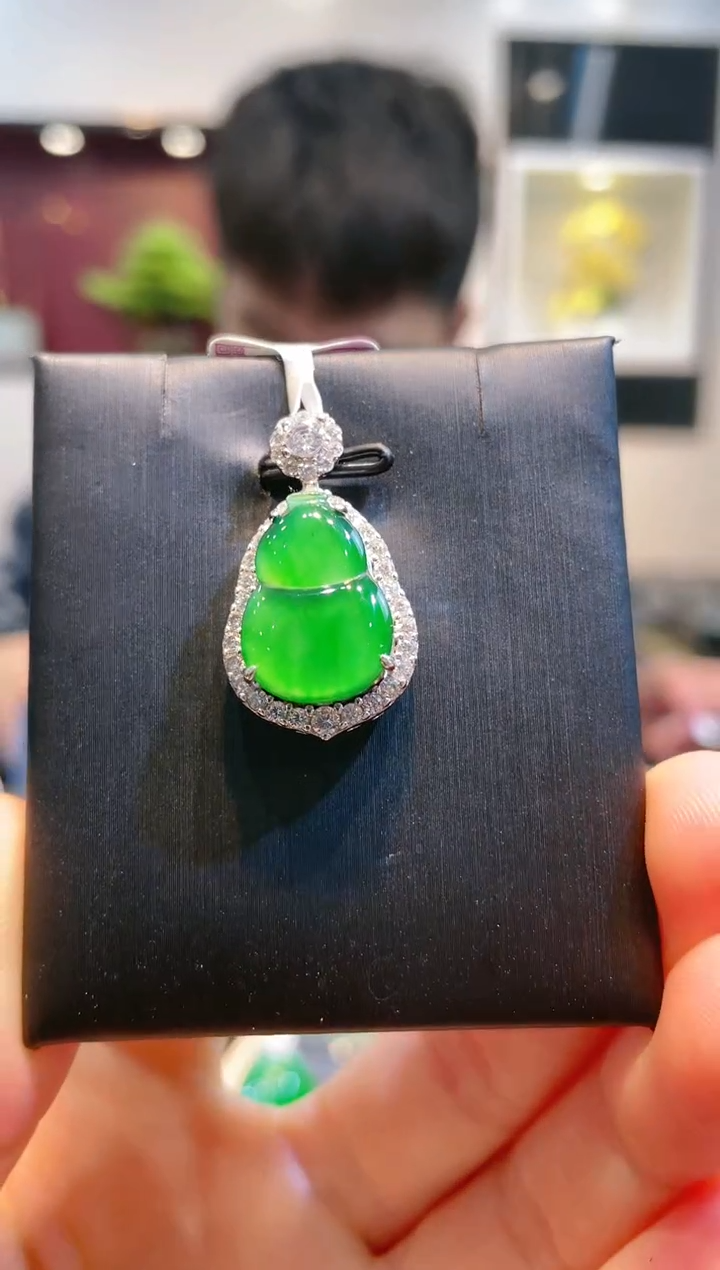 【闪购商品】翡翠颈饰未镶嵌A10天然A货翡翠吊坠（不含链）