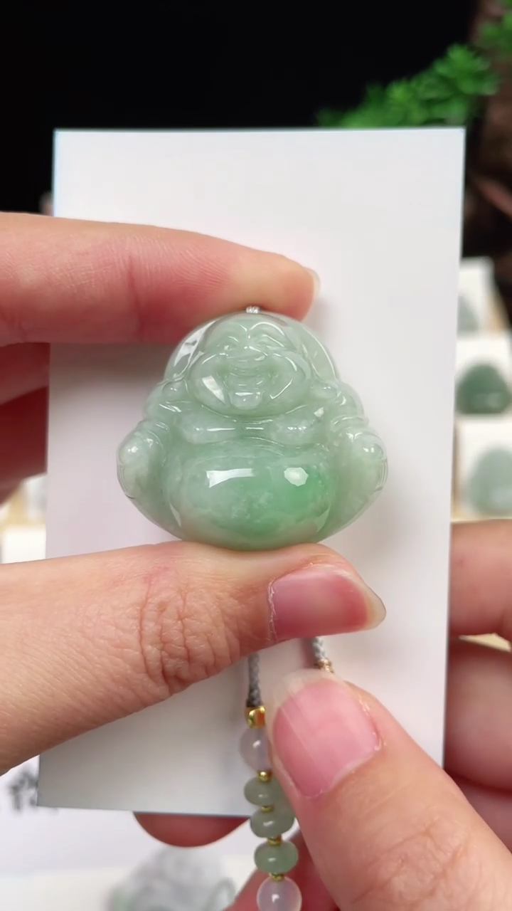 【闪购商品】翡翠颈饰未镶嵌佛公