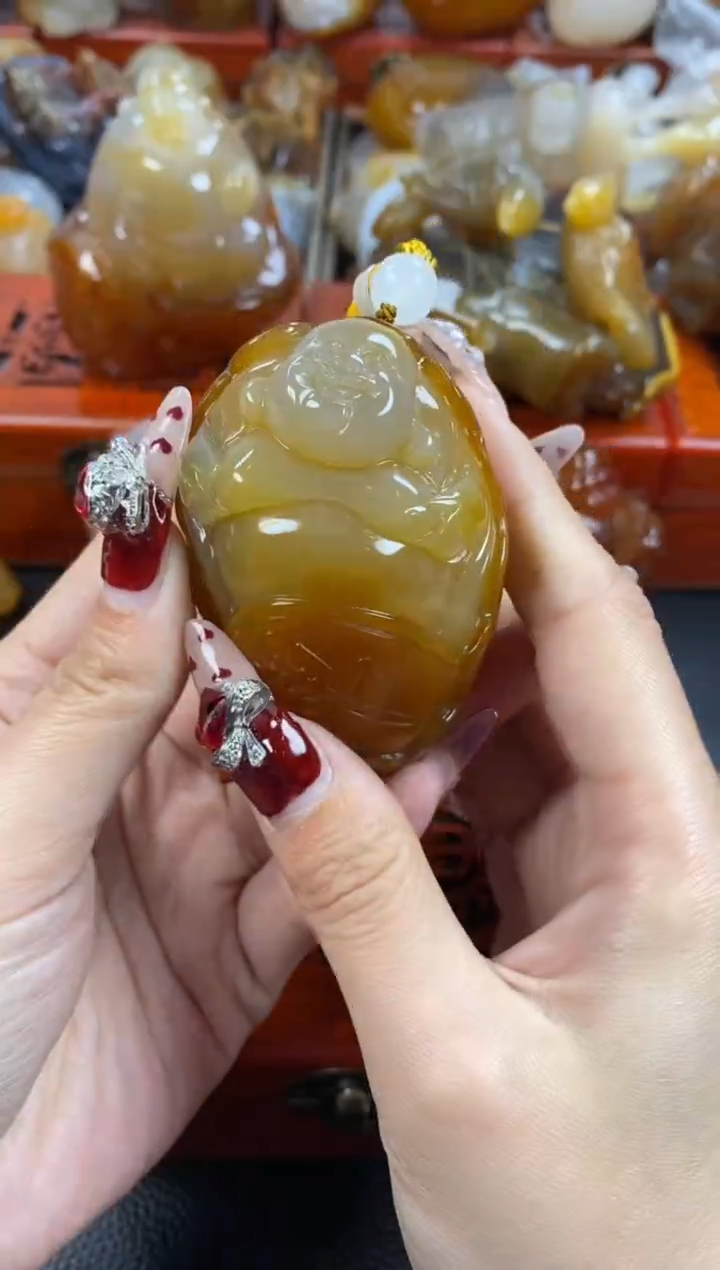 【闪购商品】玛瑙/玉髓手把未镶嵌1