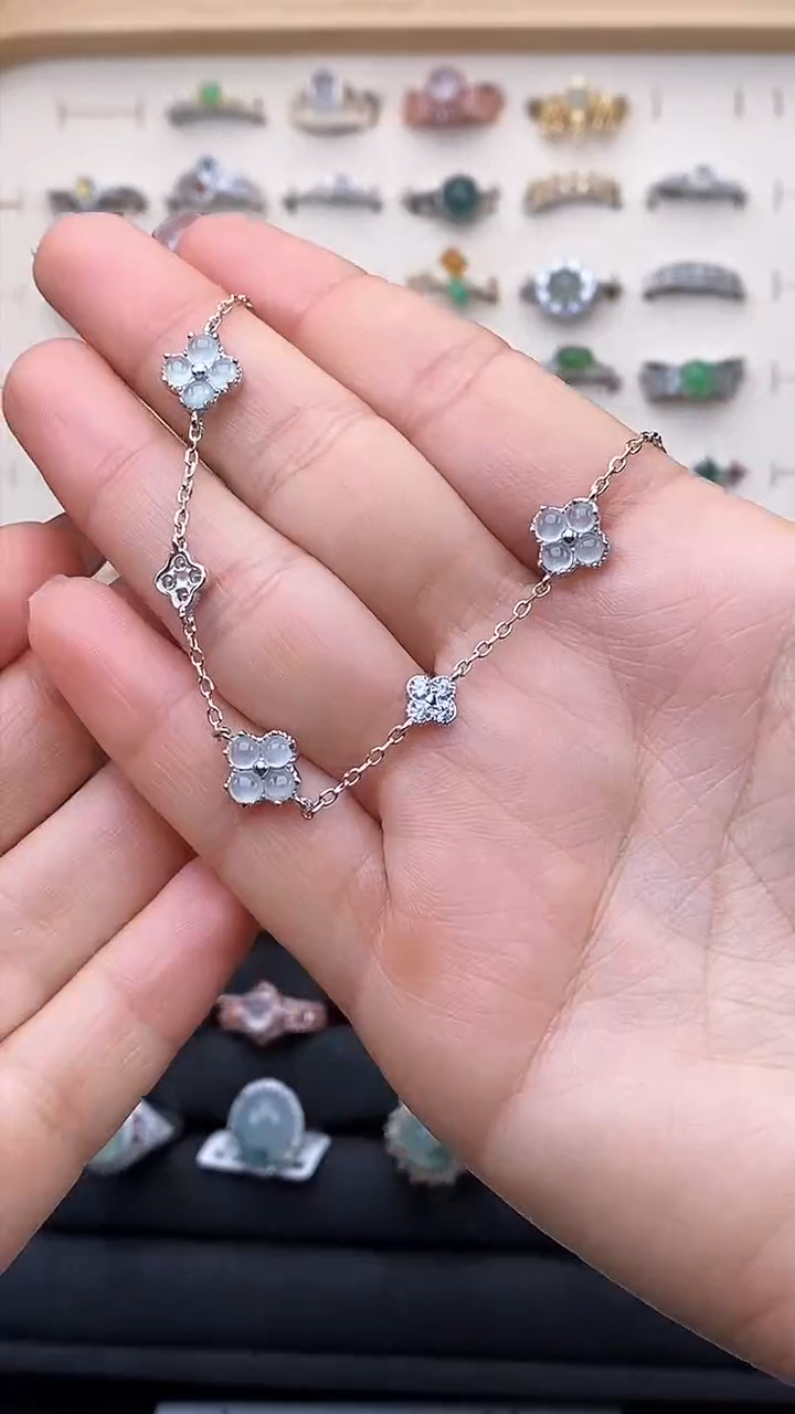 【闪购商品】翡翠戒指未镶嵌女款手链