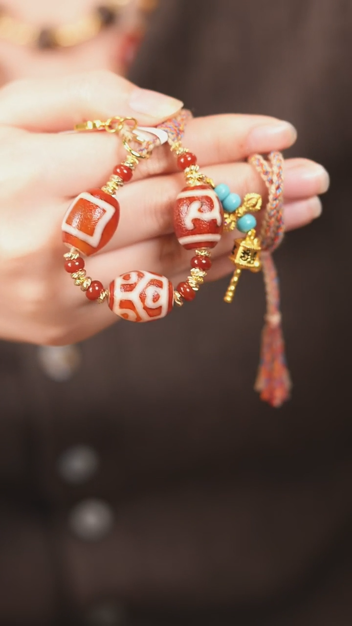 玛瑙/玉髓（覆膜）颈饰未镶嵌传世珠宝-多样性发其一