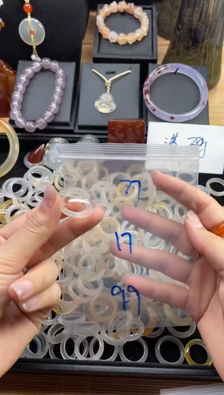 未镶嵌戒指玛瑙/玉髓77