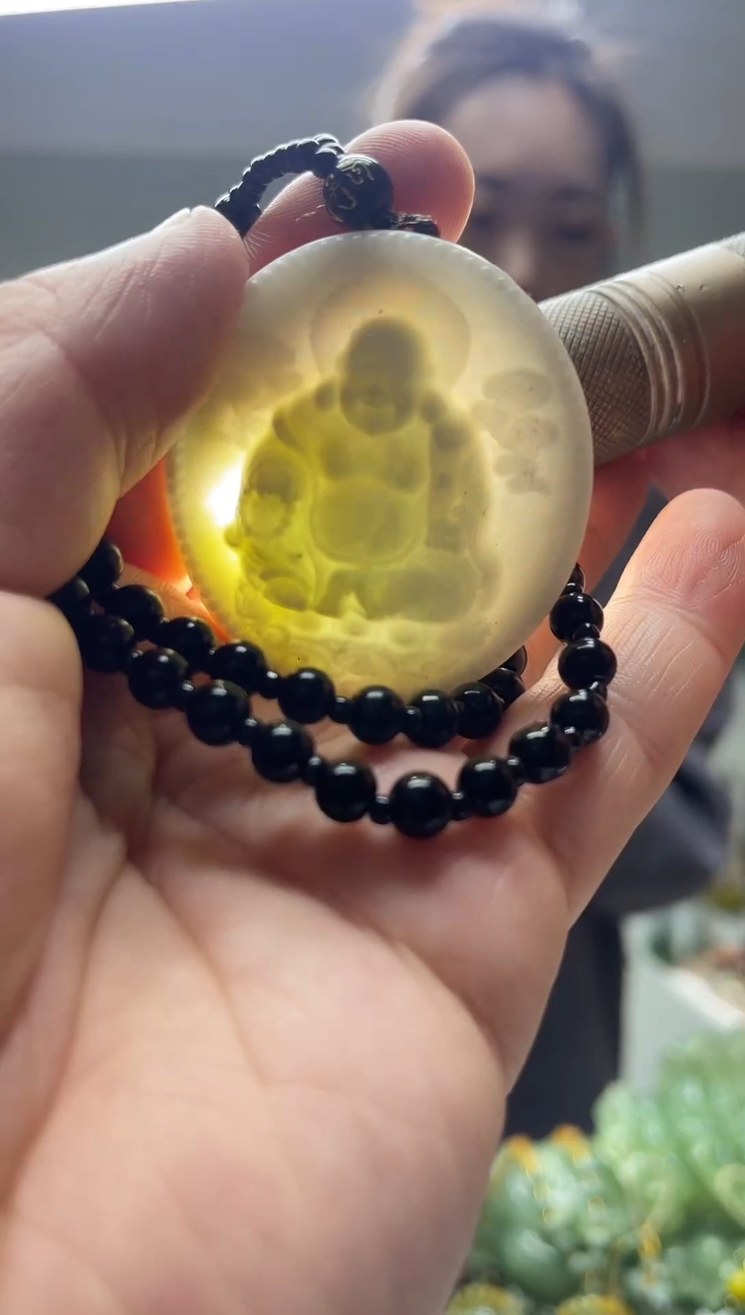 未镶嵌岫玉颈饰多样性发货 拍一发一