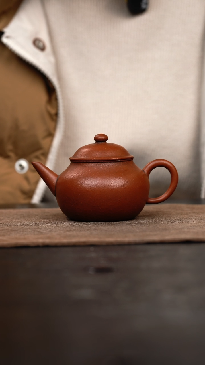 【闪购商品】紫砂茶壶黄龙山老朱泥水平