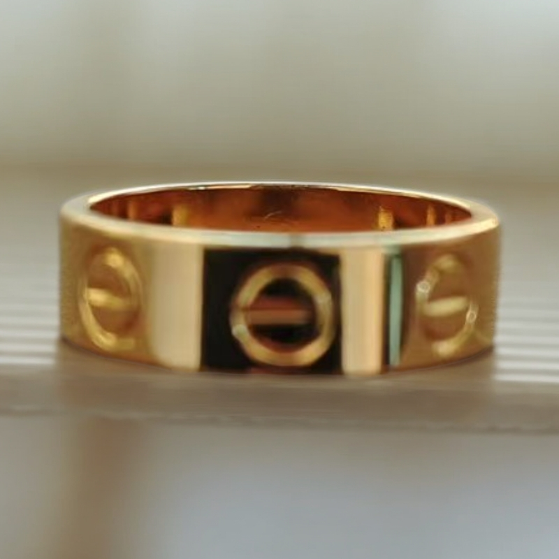 澜游商贸--卡家情侣款戒指a49DH