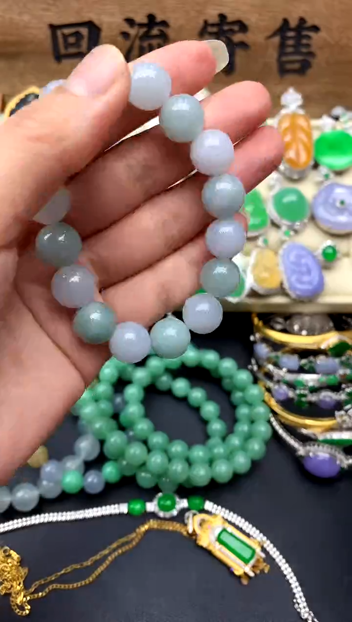 【闪购商品】翡翠手串未镶嵌68-中国好珍宝