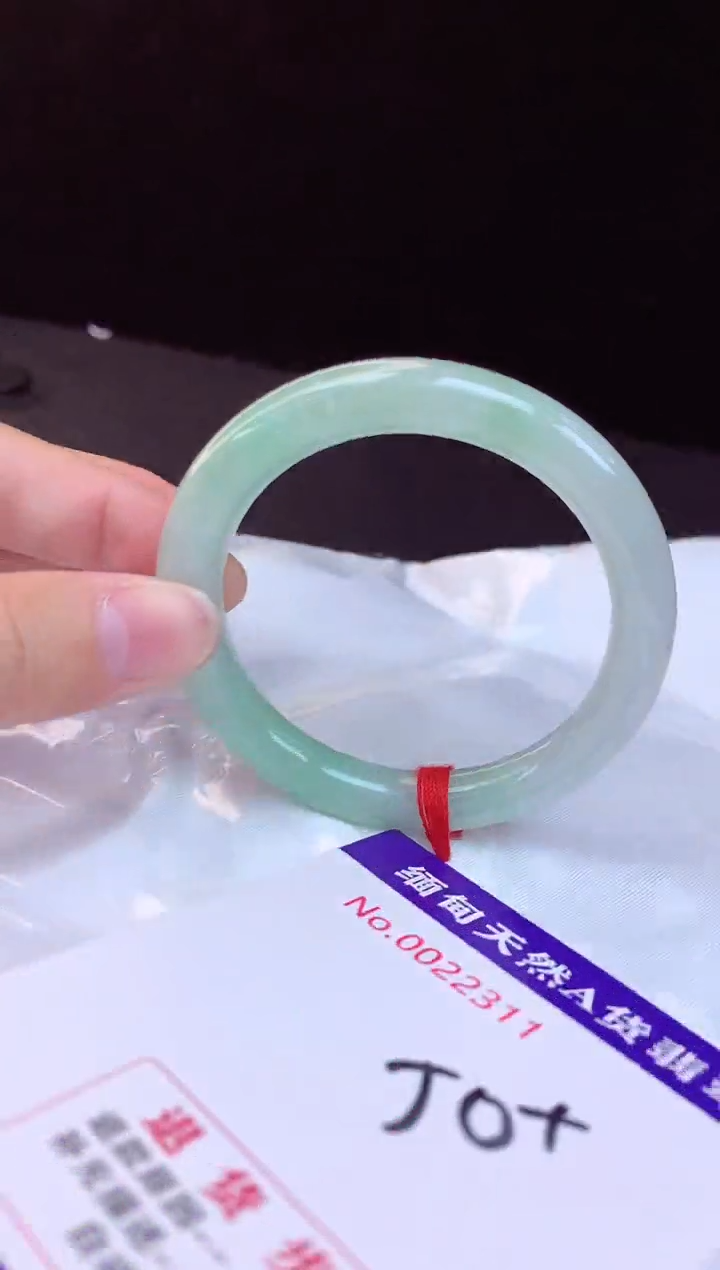 【闪购商品】翡翠手镯未镶嵌50+