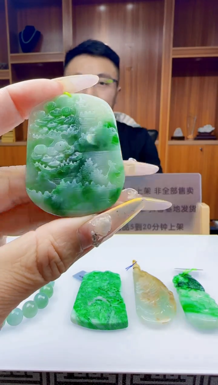 未镶嵌定制翡翠Q03163翡翠