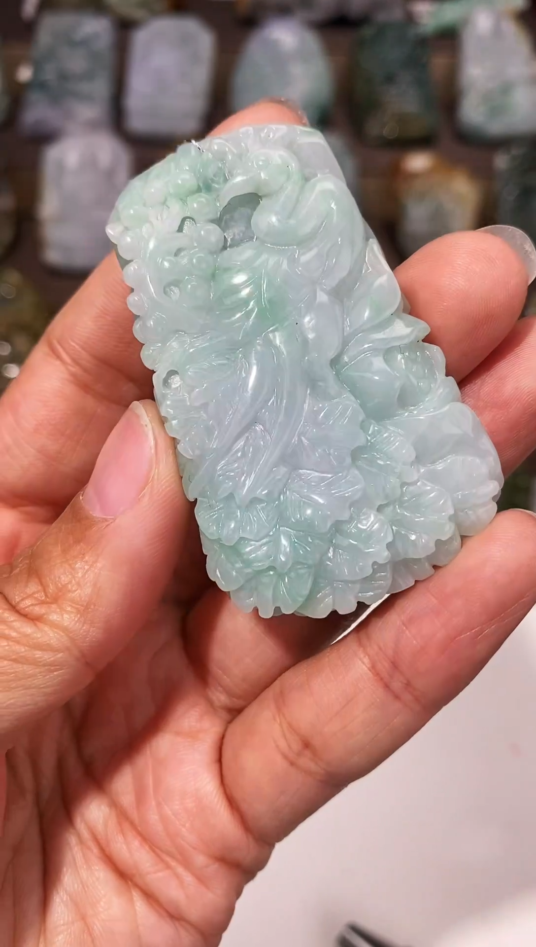 颈饰未镶嵌翡翠006445