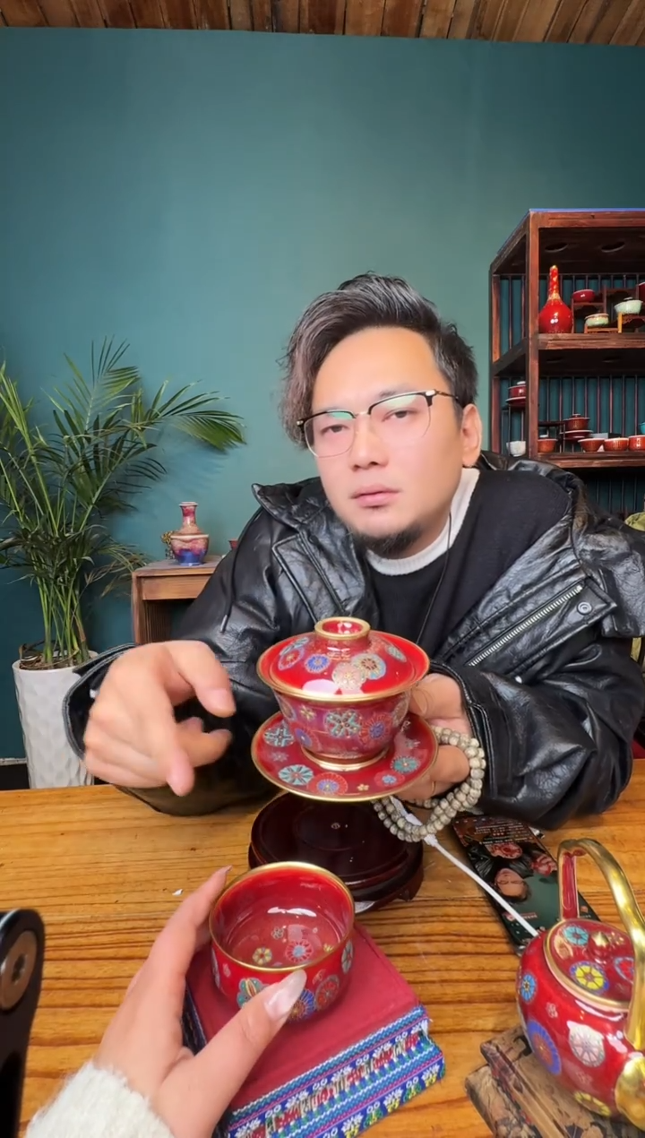 摆件陶程文星-流水37