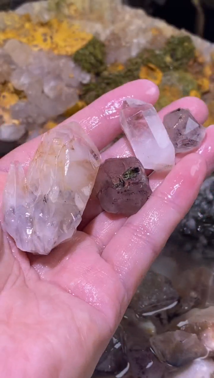 未镶嵌珠宝半成品水晶91号4颗花园