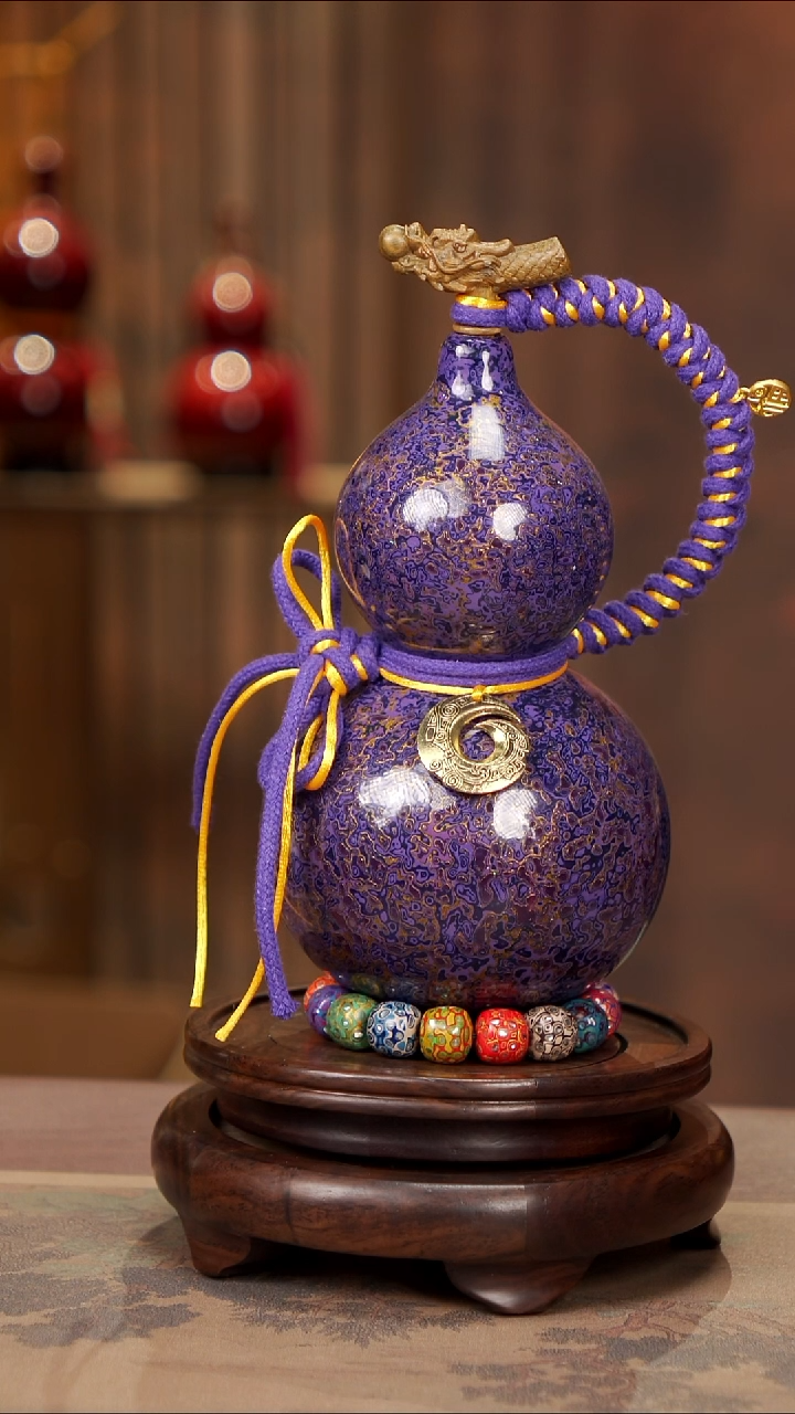 【闪购商品】287易林高端工艺大漆酒葫芦--888