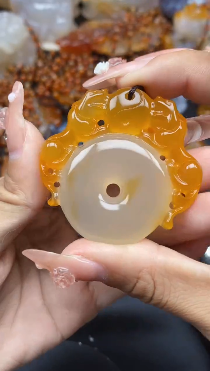 【闪购商品】玛瑙/玉髓颈饰未镶嵌ll