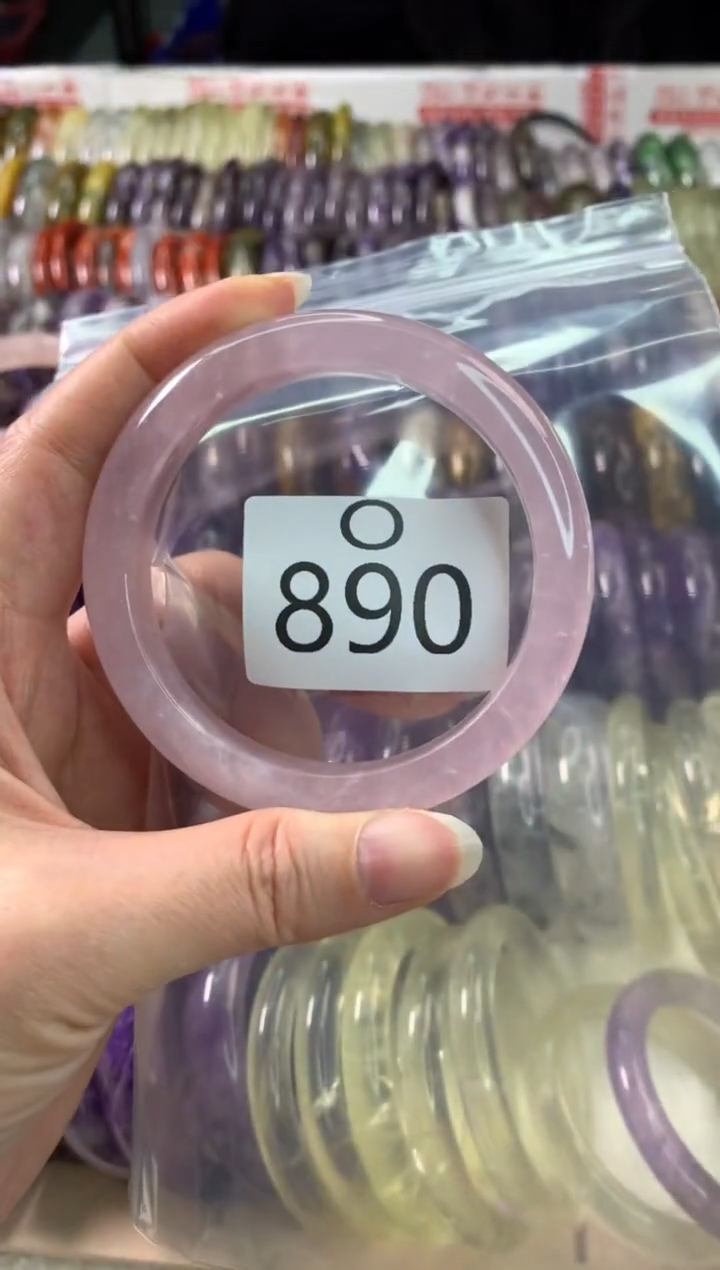 【闪购商品】水晶水晶手镯O未镶嵌890-58